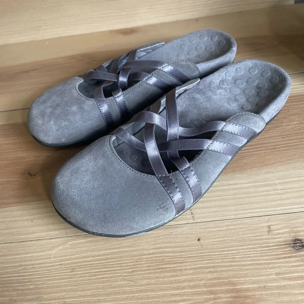 Vionic Claire Suede Slip-On Mule Women’s Size 7 Comfort Orthotic Casual Shoes - Picture 4 of 7